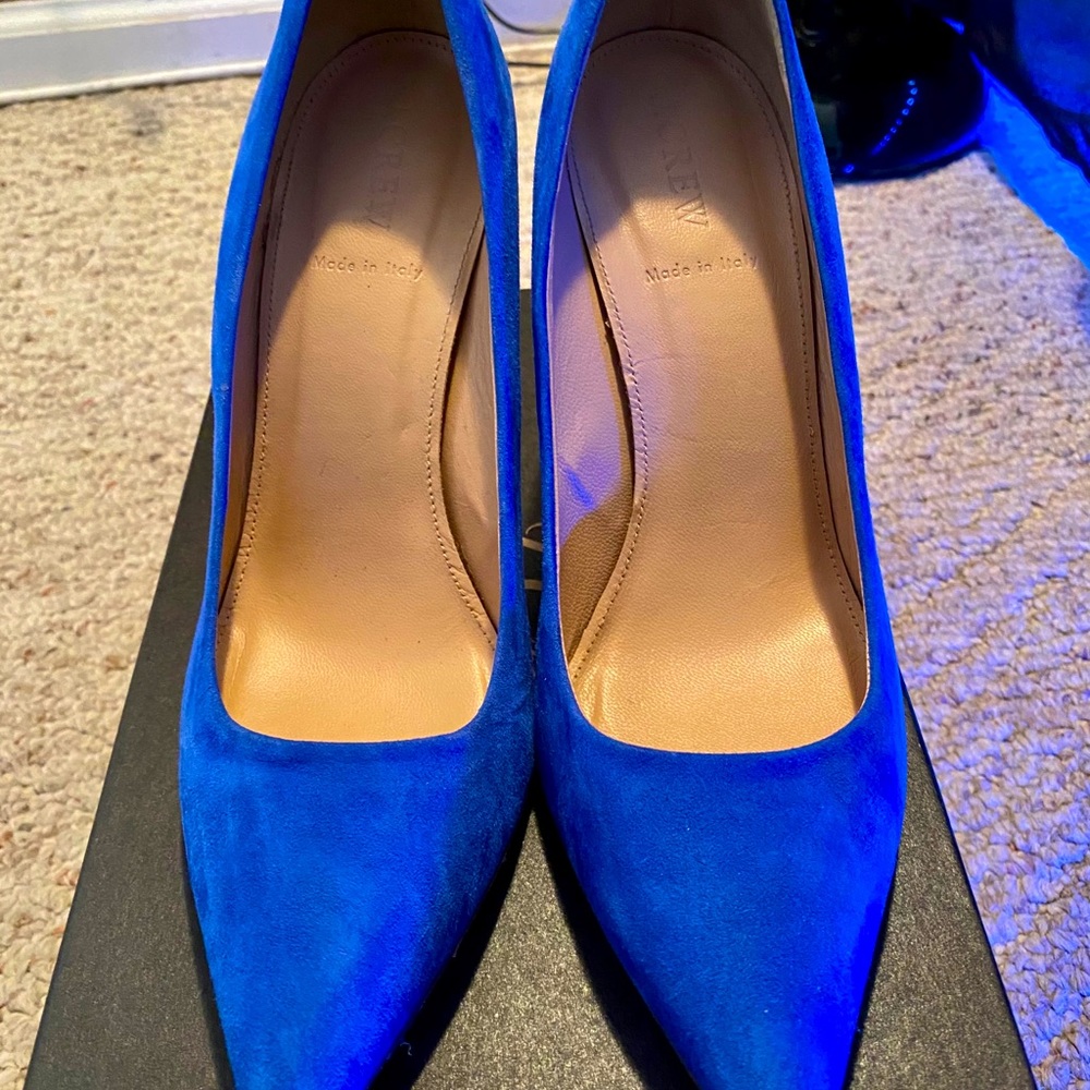 J. Crew Elsie Suede Pumps